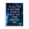 Stupell Industries Only One Very Special You Phrase Blue Universe Framed Wall Art